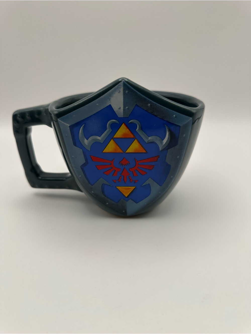 Paladone Legend of Zelda Hylian Shield Figural Ceramic Mug Nintendo 2015